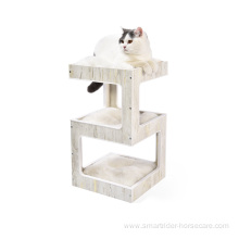 Three Layers Cat Tree Furniture Spring Toy